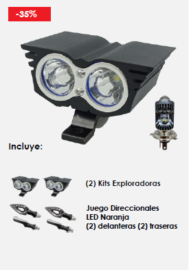 COMBO BÁSICO DE ILUMINACIÓN LED